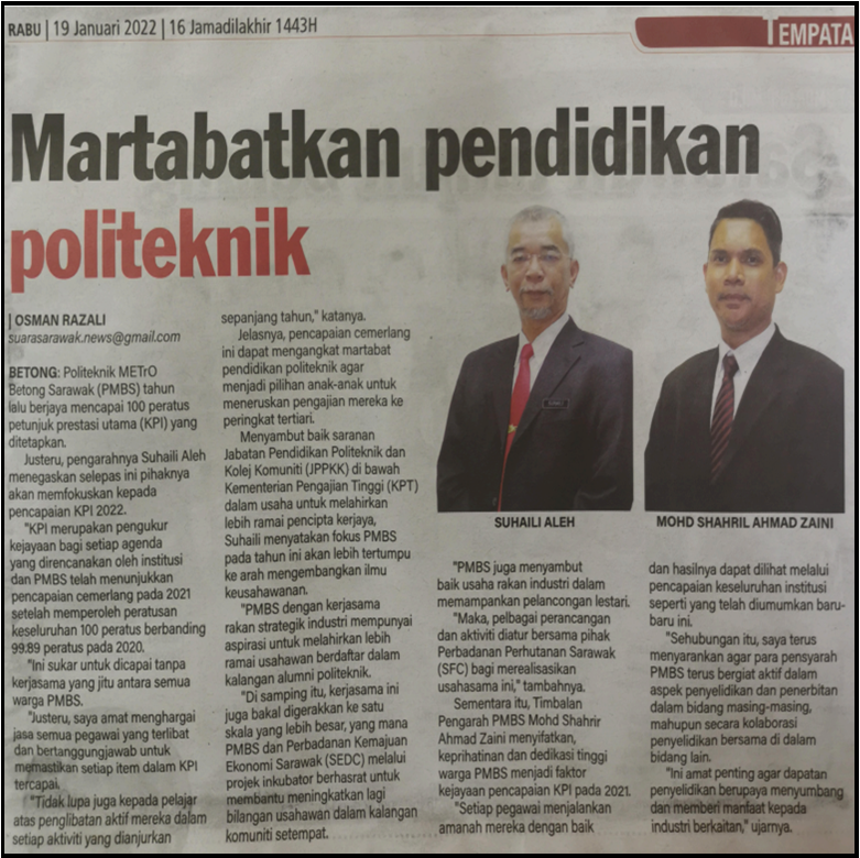 KeratanAkhbar SuaraSarawak Iban 30 07 2022