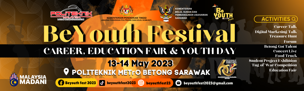 Be youth FESTIVAL Web Banner